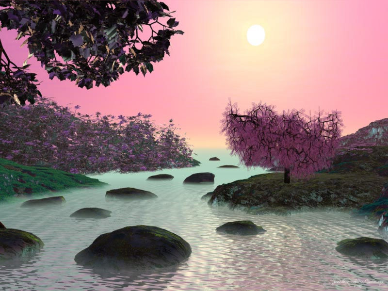 مناظر طبيعية خيالية منظر ثلاثي الأبعاد Size:108.60 Kb Dim: 800 x 600 Size: Kb Dim: x