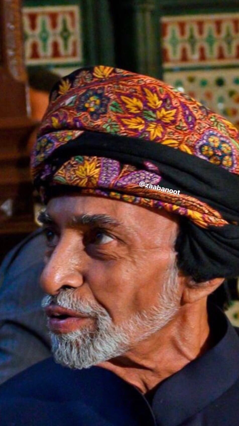 أحدث الصور للسلطان قابوس لعام 2019 صورة لجلالته في 14 يناير 2019 Size:232.78 Kb Dim: 952 x 1692 Size: Kb Dim: x