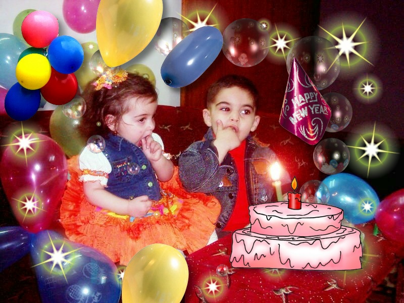 مكتبة الصور البومات الأعضاء صور أطفال عيد ميلاد