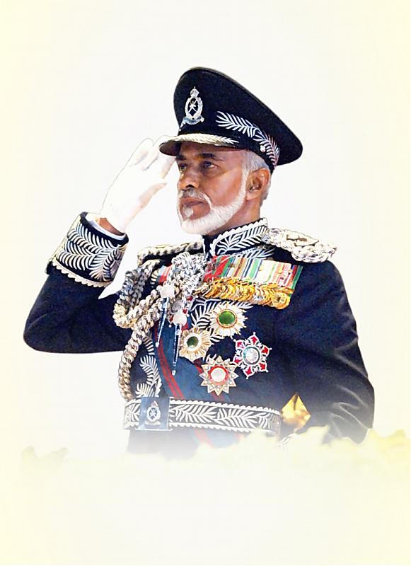 قابوس بالزي العسكري السلطان الغالي Size:54.90 Kb Dim: 581 x 800 Size: Kb Dim: x
