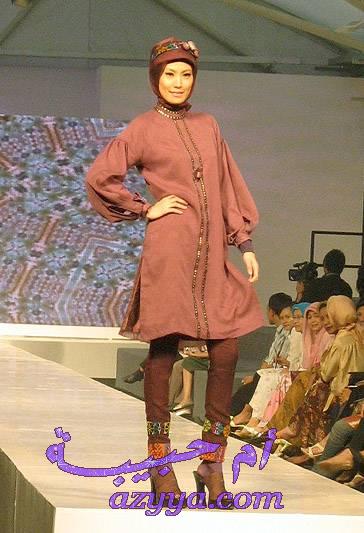 فساتين سهرات عرض أزياء للمحجبات 12 Size:39.50 Kb Dim: 364 x 533 Size: Kb Dim: x