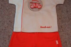 12753 t shirt+shorts set