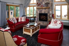 ديكور بالاحمر والاسود 3