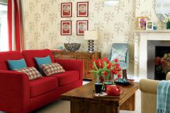 ديكور بالاحمر والاسود 4