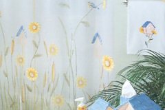 اكسسوارات + ستائر للحمام روعـ2