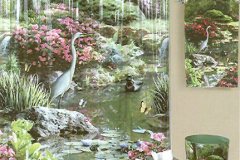 اكسسوارات + ستائر للحمام روعـ9