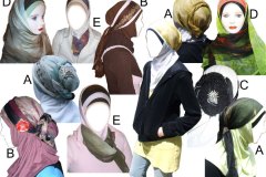 لفات طرح حلوة15