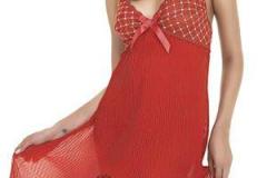 كوليكشن لقمصان النوم بالأحمرر5