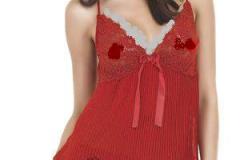 كوليكشن لقمصان النوم بالأحمرر8