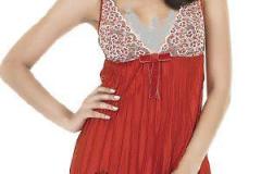 كوليكشن لقمصان النوم بالأحمرر13