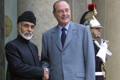 FRANCE-OMAN-CHIRAC-SAID