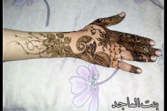 نقوش حناء  لبنت الماجد 8