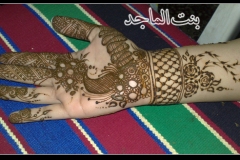 نقوش حناء للبحرينيه بنت الماج3