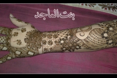 نقوش حناء للبحرينيه بنت الماج9