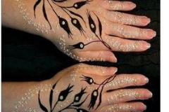 نقوش حناء موضة 20094
