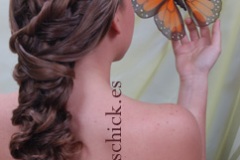 تسريحات ناعمه لشعر الطويل2