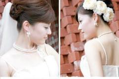 تسريحات العروس مع الورد 9