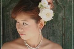 تسريحات العروس مع الورد 12