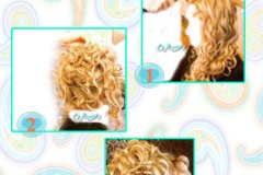 التسريحة الفرنسية المرفوعة...3